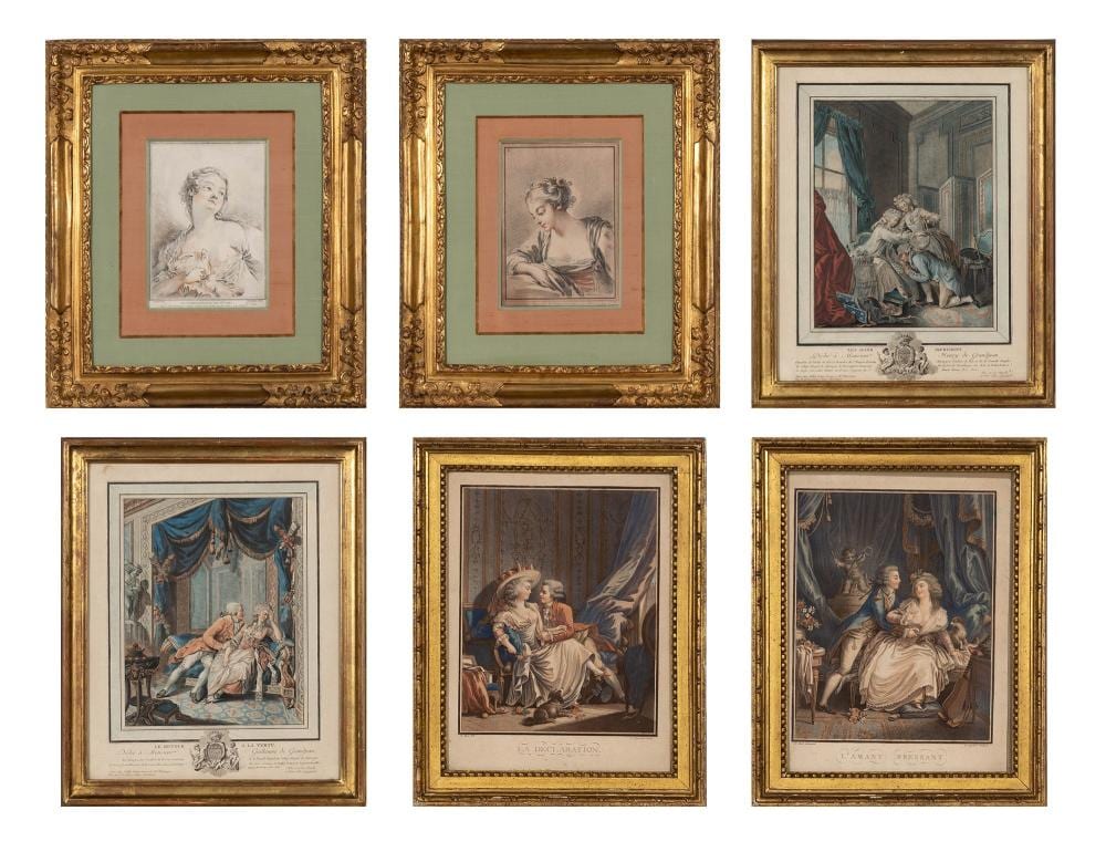 Gilles Demarteau comparable auction result: gilles demarteau 1722 1776 after fran ois boucher 1703 1770