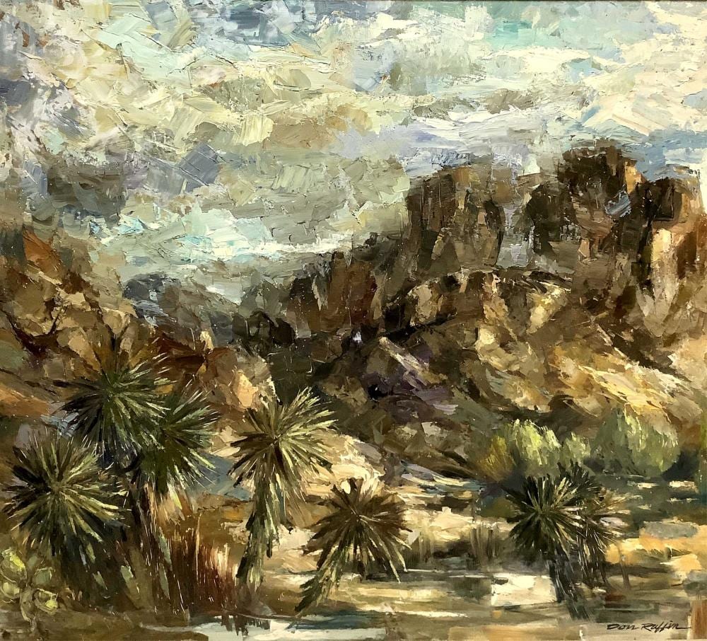 Don Ruffin comparable auction result: don ruffin 1928 1977 oil on board