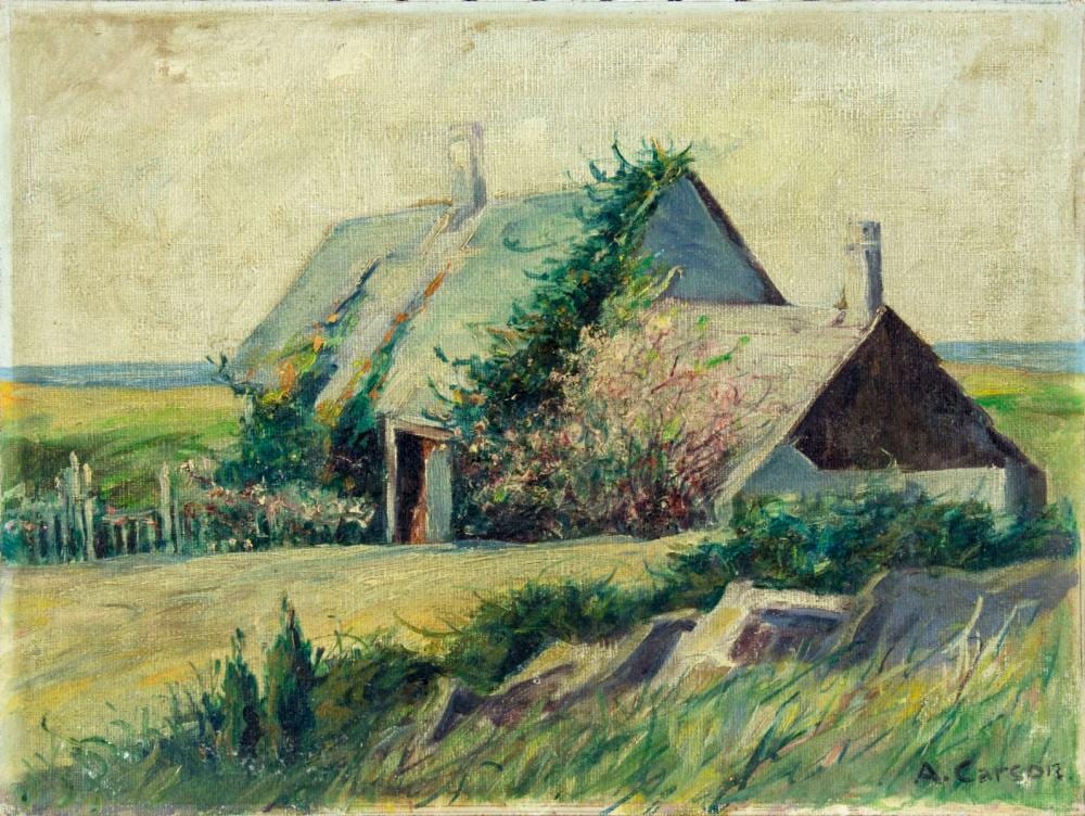 Allan MacDonald Carson comparable auction result: allan macdonald carson ny ca 1901 1989 oil painting