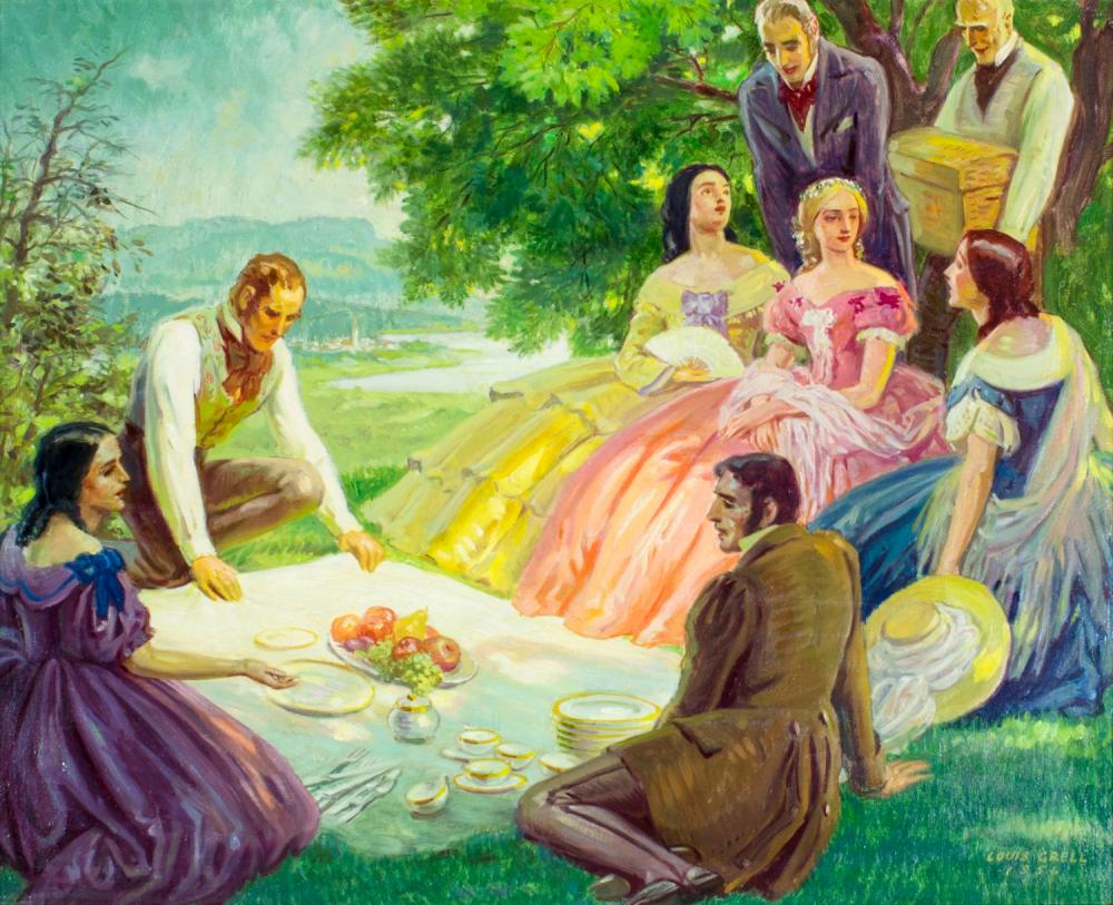 louis grell il ia 1887 1960 oil painting · Broward Auction Gallery LLC · 2024-03-31 Louis Frederick Grell comparable auction result: louis grell il ia 1887 1960 oil painting