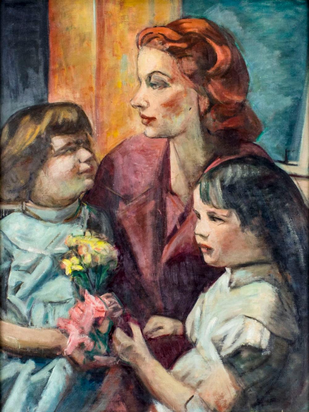 Lillian Cotton comparable auction result: lillian cotton ny ma 1901 1962 oil painting