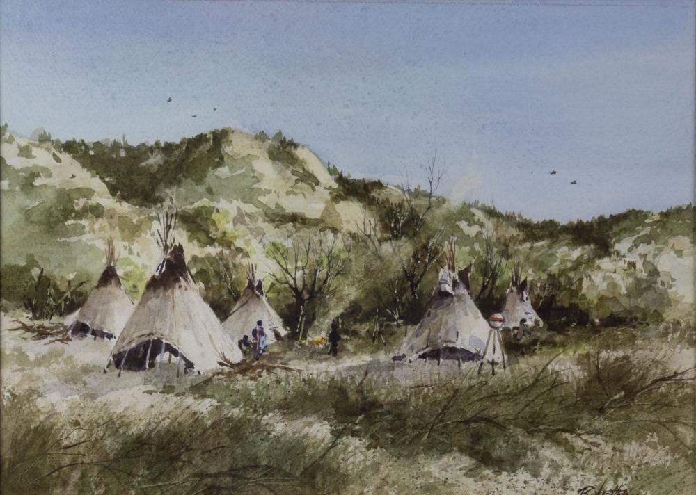 Bernard Vetter comparable auction result: bernard vetter 1940 hidden camp