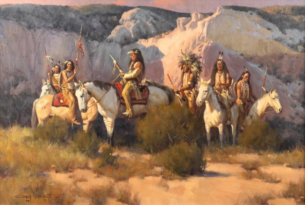 Gary Lawrence Niblett comparable auction result: gary lawrence niblett 1943 out of the shadows