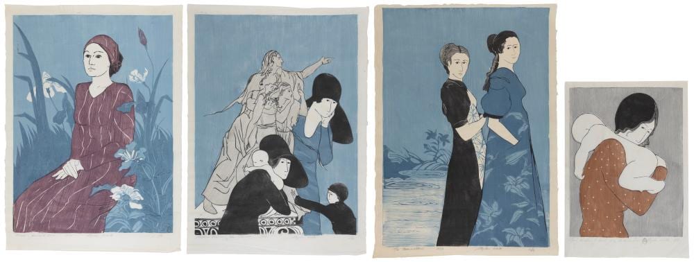 stephen white north carolina 1944 four color woodcuts · Eldred's · 2024-01-29 Stephen White comparable auction result: stephen white north carolina 1944 four color woodcuts