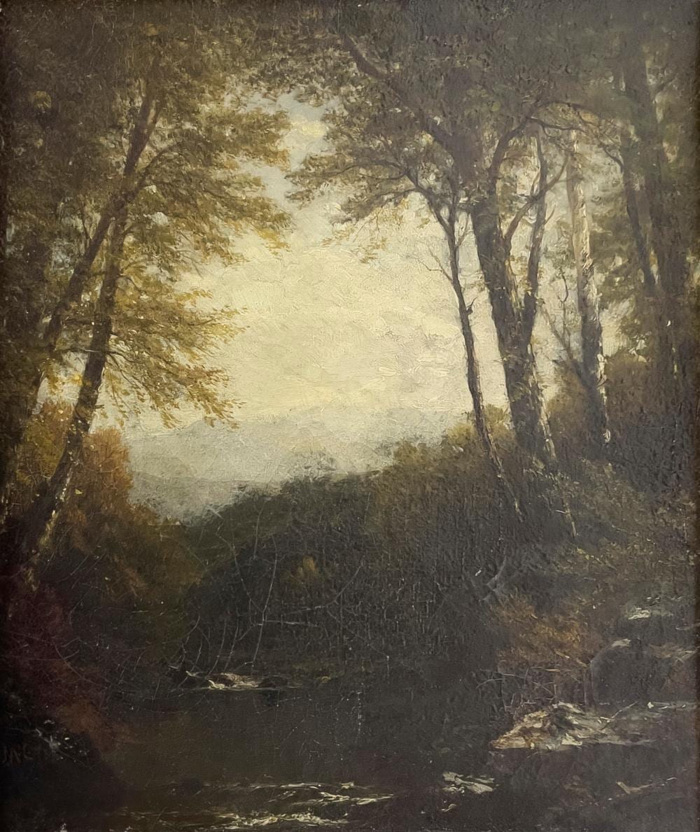 John William Casilear comparable auction result: john william casilear woodland scene