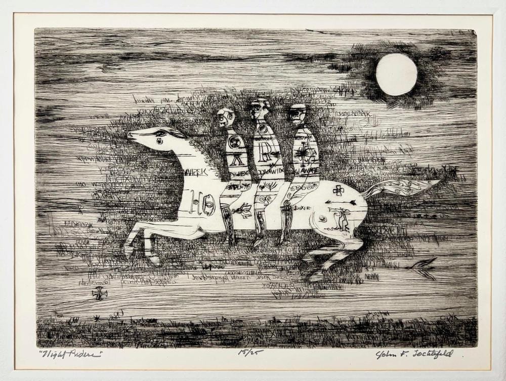John F. Lochtefeld comparable auction result: john f lochtefeld night rider