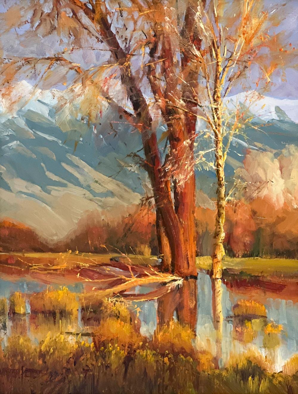 Andrew Peters comparable auction result: andrew peters beaver pond