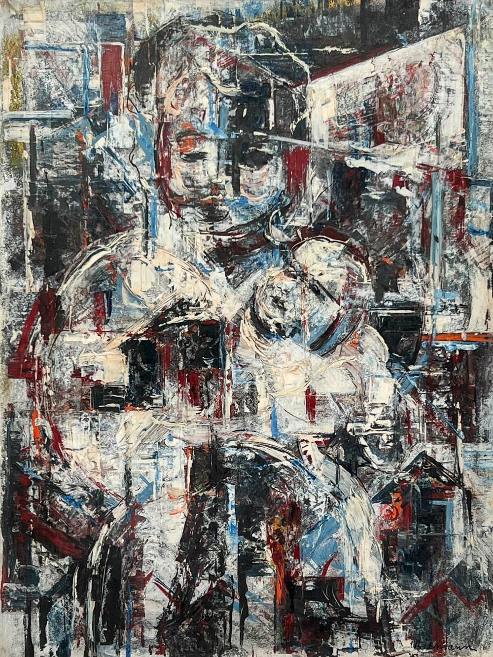 Edmund E. Niemann comparable auction result: edmund e niemann mother and child
