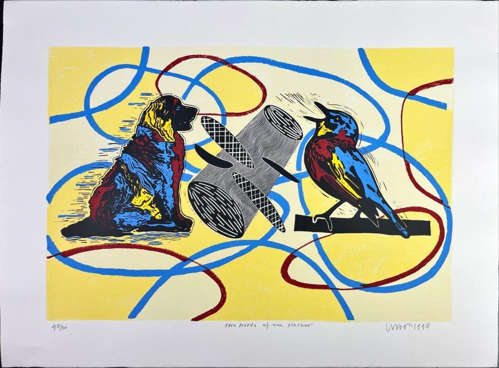 Hans Melchior Wap comparable auction result: hans wap lithograph hand signed