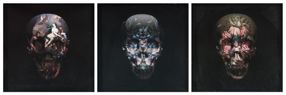 Magnus Gjoen comparable auction result: magnus gjoen b 1979 i thought we d only meet in death everything ends with flowers scarab madonna child iv