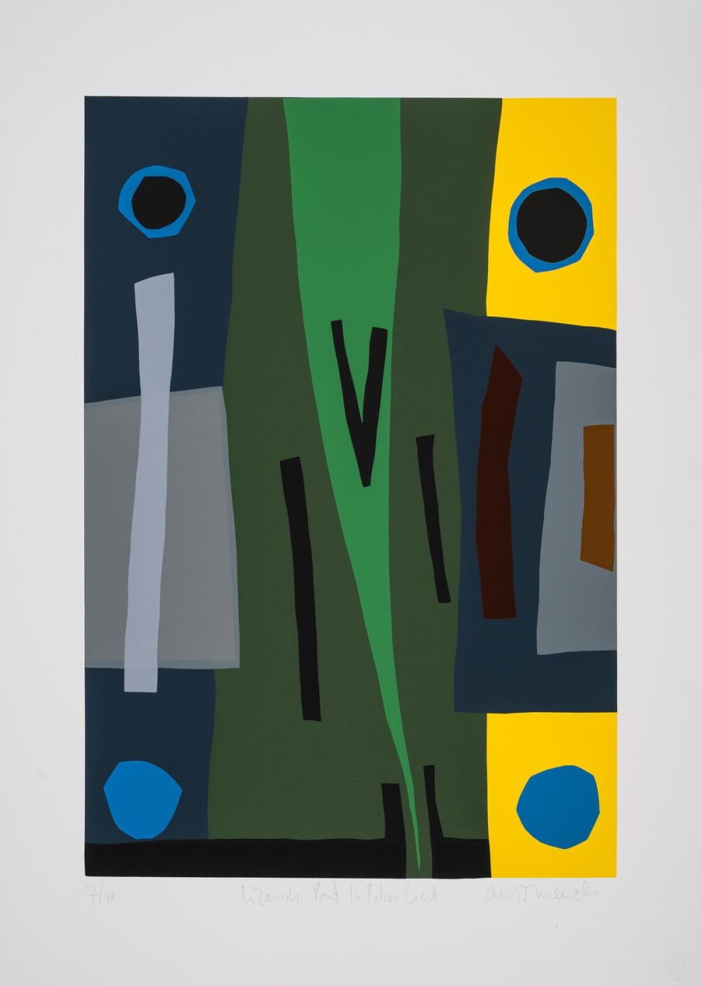 Adrian Wiszniewski comparable auction result: adrian wiszniewski b 1958 lizards point to falcon crest