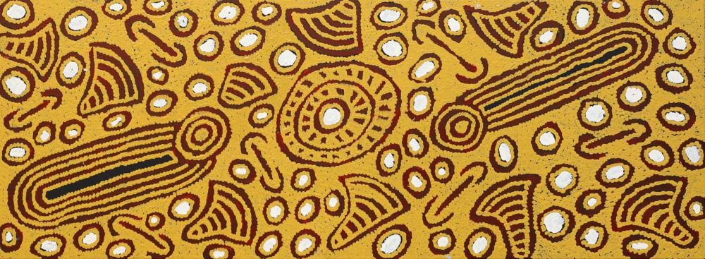Barbara Reid Napangardi comparable auction result: barbara reid napangardi women s business acrylic on linen painted in 2018 artwork is framed and ready to hang