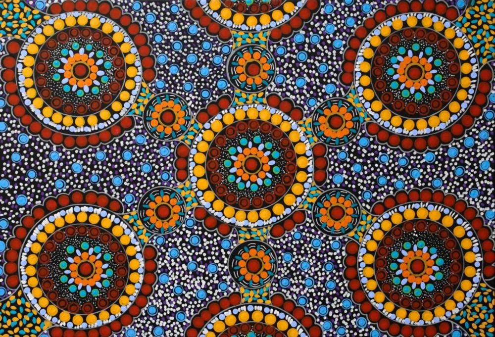 Mary Webb comparable auction result: mary webb body paint acrylic on linen