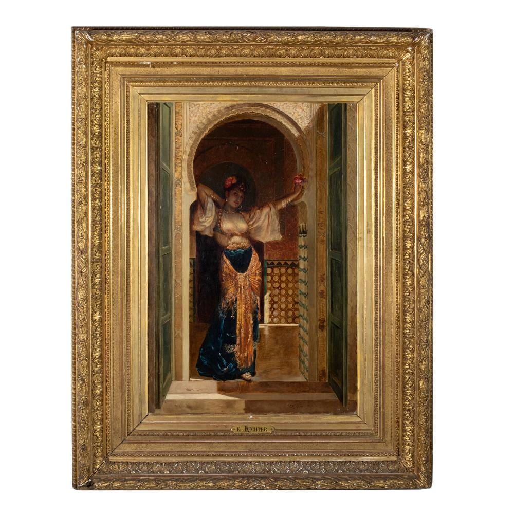 Edouard Frédéric Wilhelm Richter comparable auction result: edouard fr d ric wilhelm richter