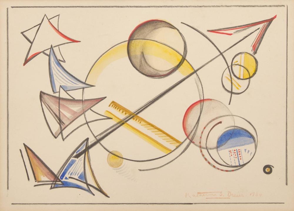 katherine sophie dreier american 1877 1952 three works from 1 to 40 variations · Freeman's · 2024-02-08 Katherine Sophie Dreier comparable auction result: katherine sophie dreier american 1877 1952 three works from 1 to 40 variations