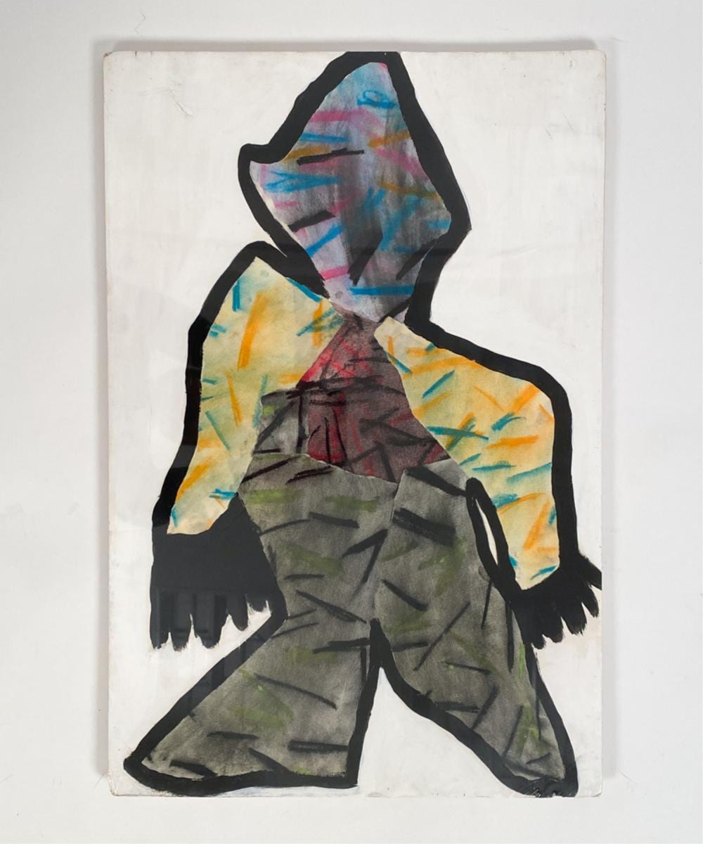 Phil Demise Smith comparable auction result: phil demise smith b 1947 mixed media w collage