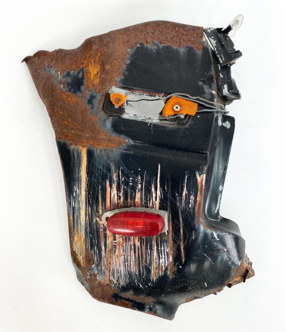 Phil Demise Smith comparable auction result: phil demise smith b 1947 found art sculpture