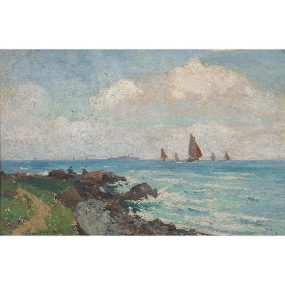 David (1736) Martin comparable auction result: david martin scottish fl 1887 1935 the fishing boats return