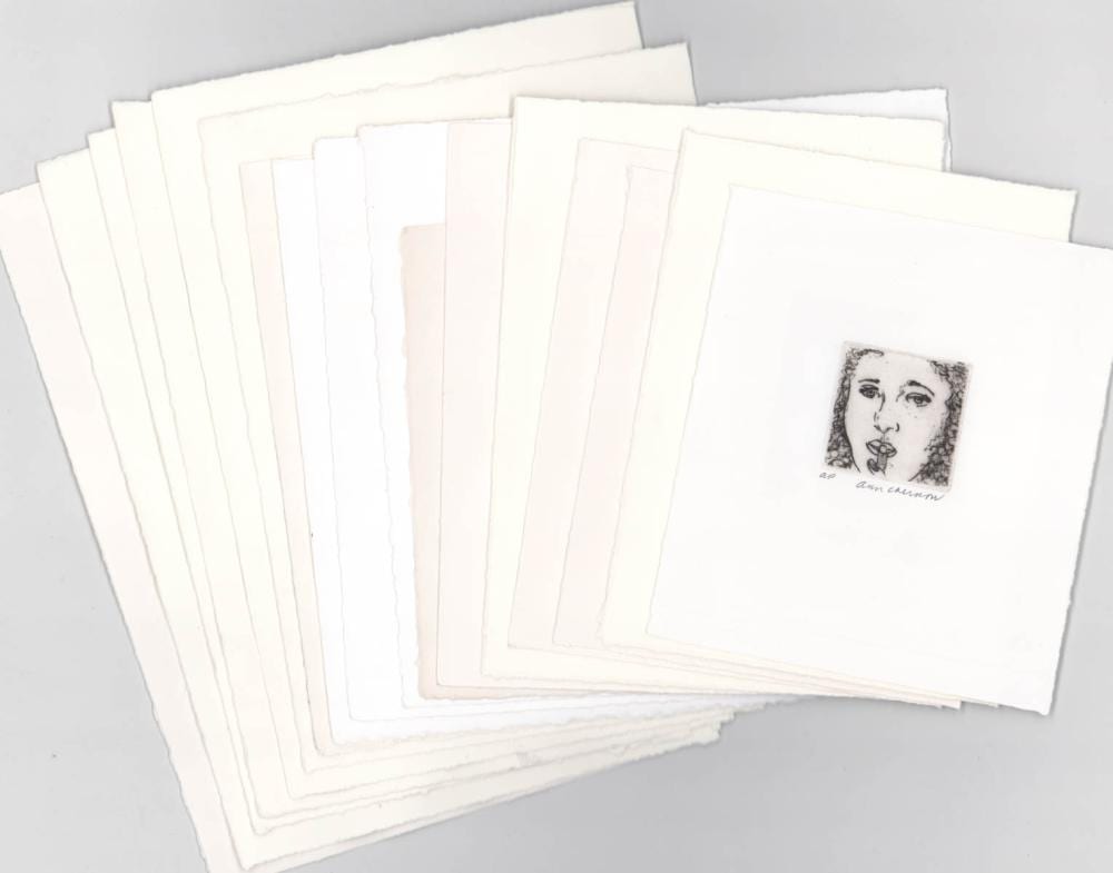 Ann Chernow comparable auction result: ann chernow 17 small etchings s n