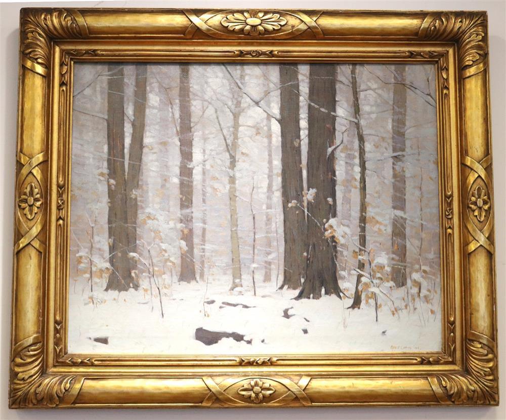 allen dean cochran american 1888 1971 windy winter scene 1913 oil on canvas signed and dated lower right hand corner presented · Sloans & Kenyon · 2024-02-01 Allen Dean Cochran comparable auction result: allen dean cochran american 1888 1971 windy winter scene 1913 oil on canvas signed and dated lower right hand corner presented