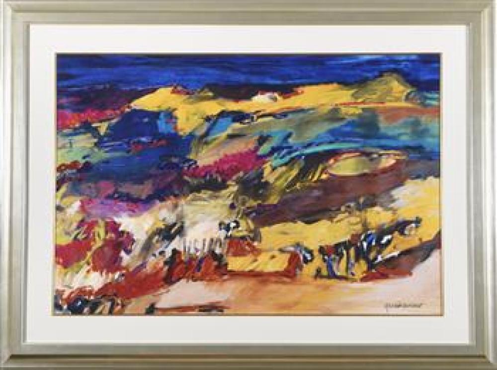 Cecilia Garcia Amaro comparable auction result: cecilia garcia amaro mexican born 1953 baja mar limited edition giclee on paper numbered 275 of an edition of 275 framed not exa
