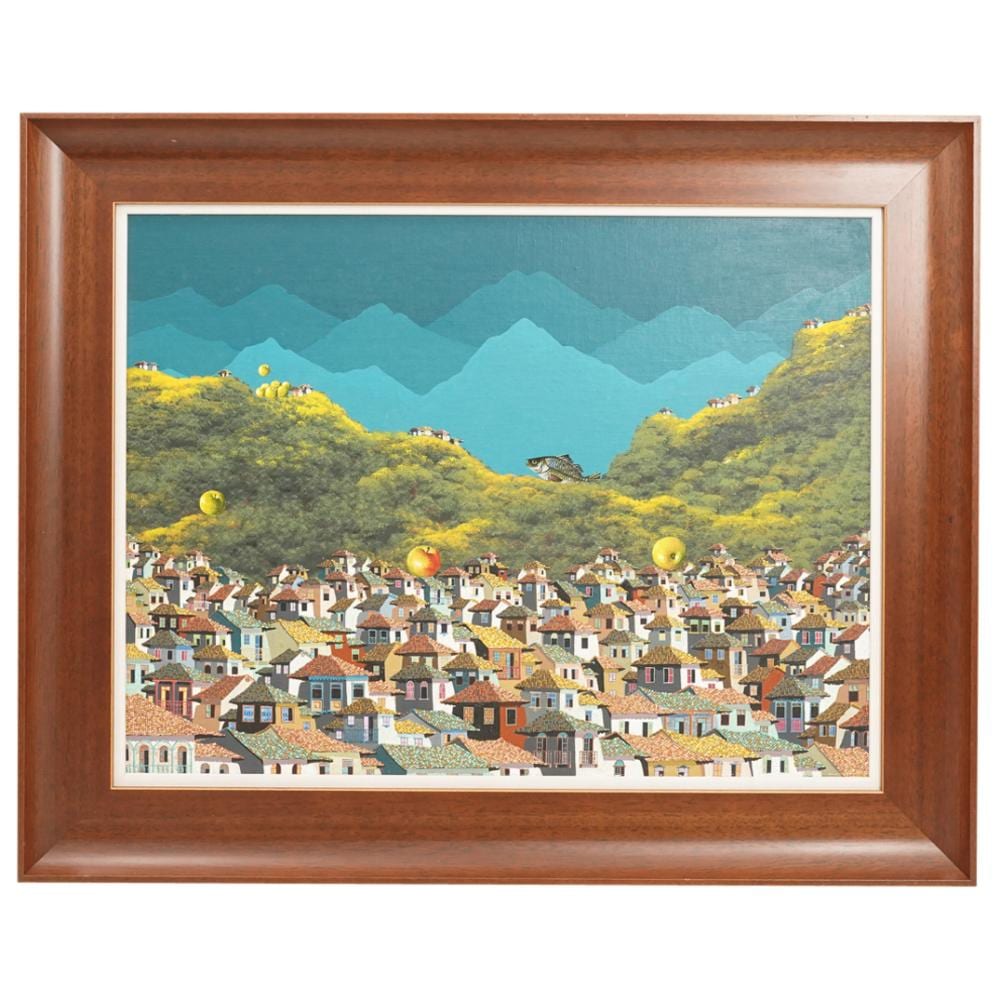 Gonzalo Endara Crow comparable auction result: gonzalo endara crow ecuador 1936 1996 painting