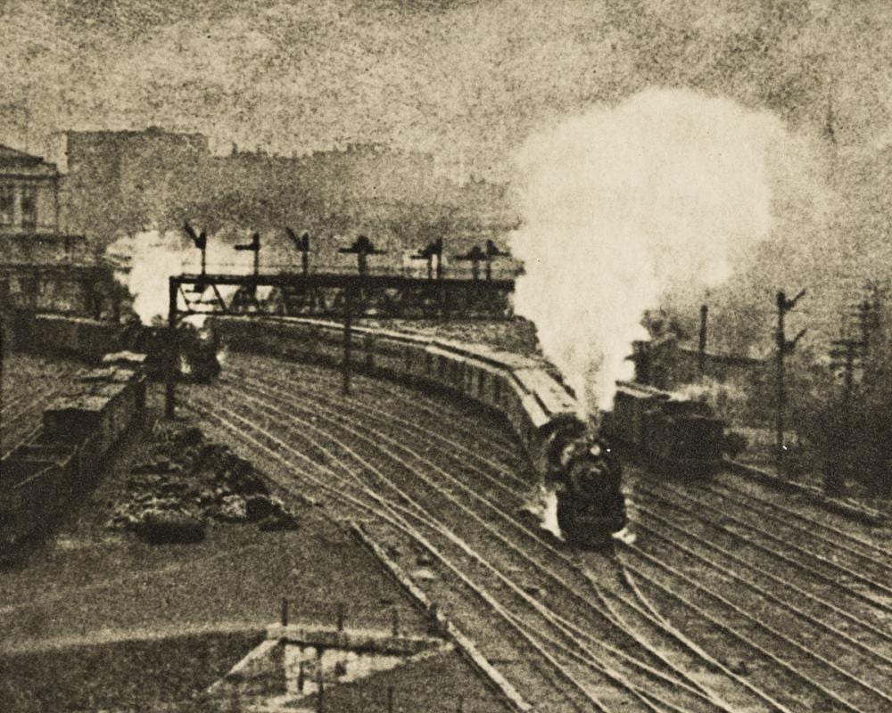 Gordon Coster comparable auction result: gordon coster 1906 1988 steel and steam