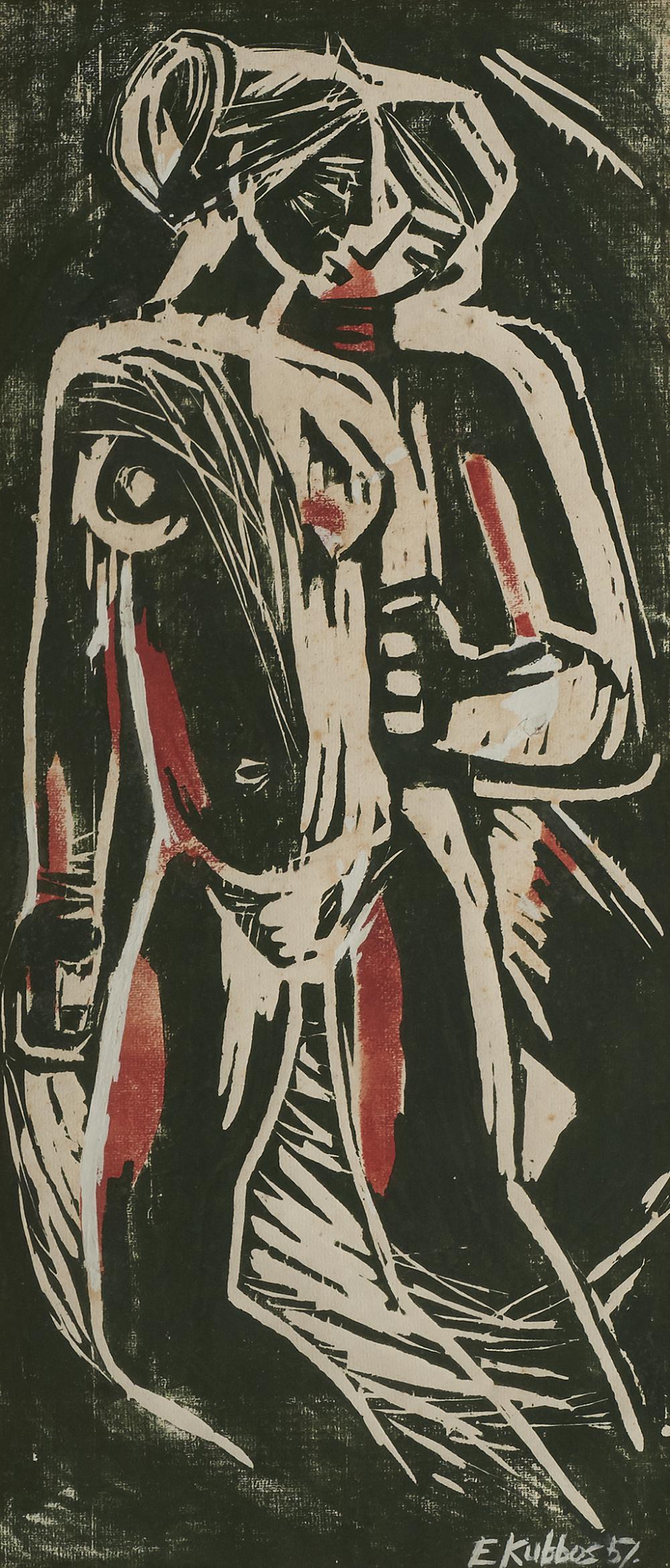 Eva Kubbos comparable auction result: eva kubbos b 1928