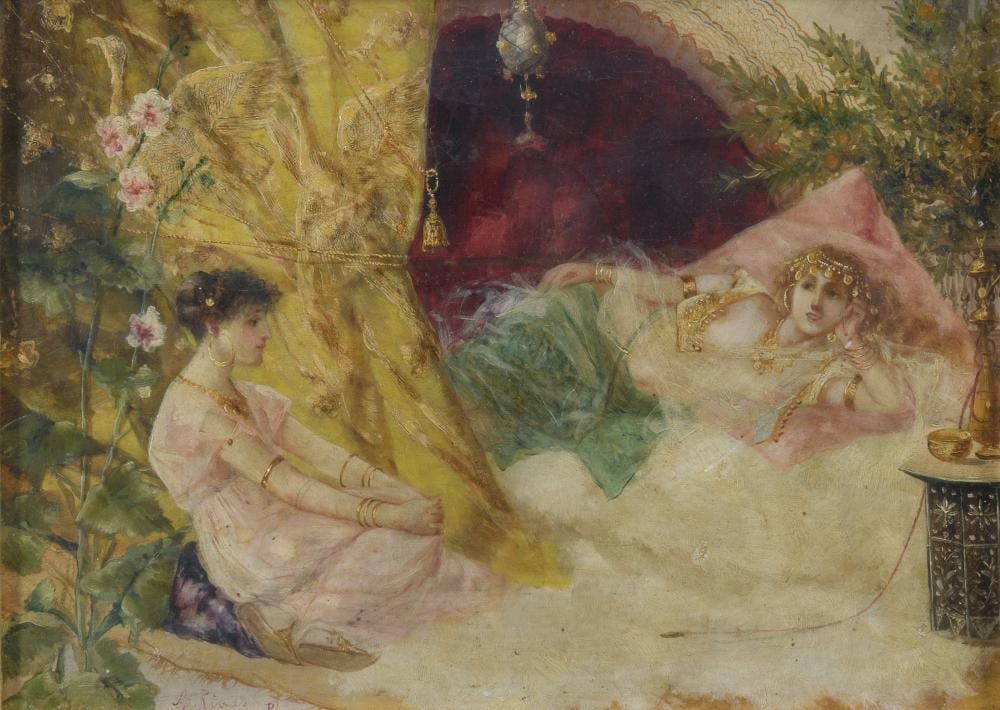 oil painting by antonio rivas · Casa d'Aste Babuino · 2024-02-07 Antonio Rivas comparable auction result: oil painting by antonio rivas