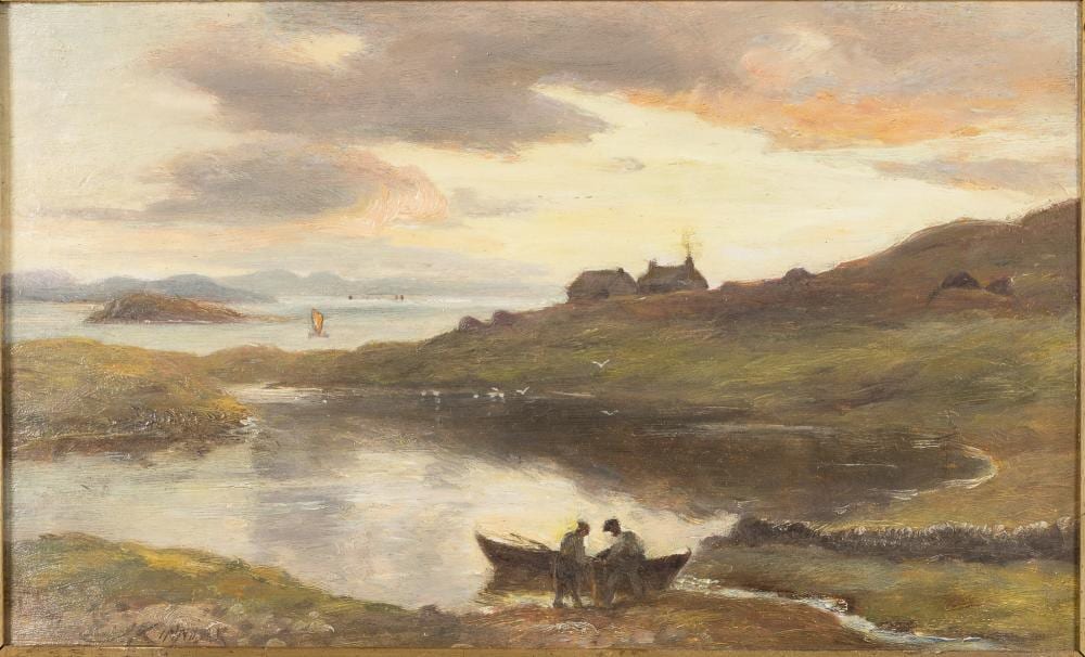 james scott kinnear c 1846 1917 burwick bay o b · Everard Auctions and Appraisals · 2024-02-13 James Kinnear comparable auction result: james scott kinnear c 1846 1917 burwick bay o b