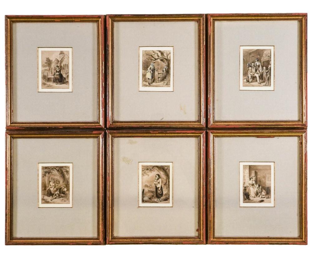 Richard Westall comparable auction result: richard westall watercolor ink