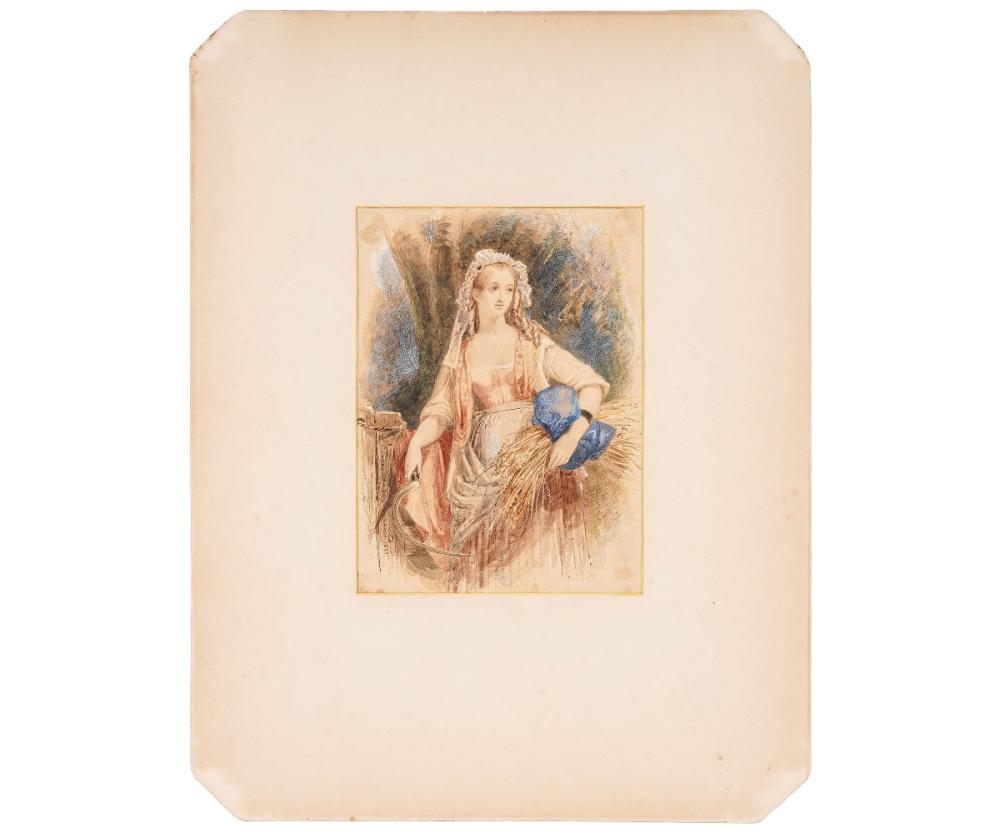 Edward Henry Corbould comparable auction result: edward henry corbould watercolor