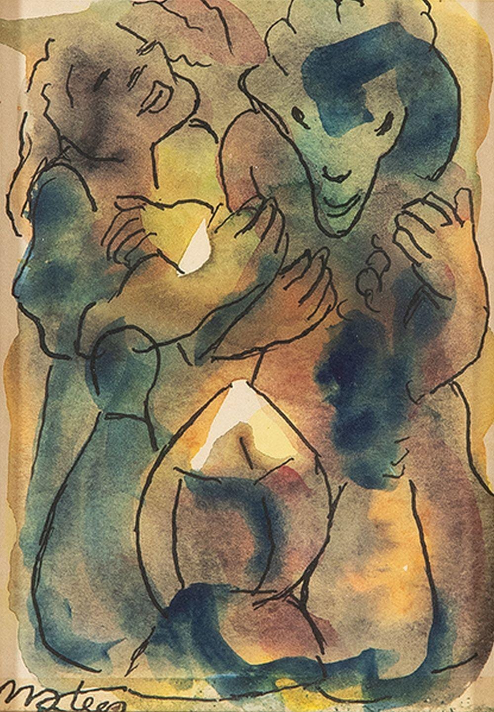 Francisco Mateos comparable auction result: francisco mateos woman and minotaur