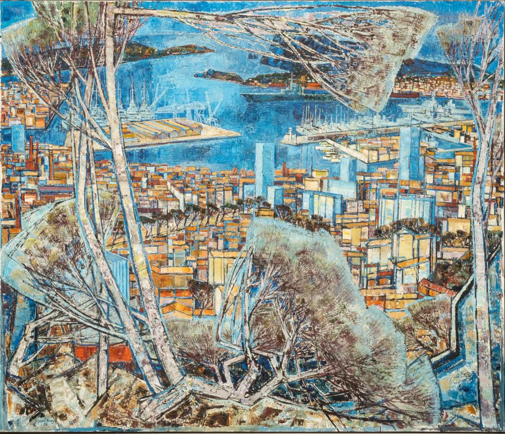edouard georges mac avoy french 1905 1991 oil on canvas 1966 the port of toulon france h 69 w 81 · DuMouchelles · 2024-02-16 Edouard-Georges Mac-Avoy comparable auction result: edouard georges mac avoy french 1905 1991 oil on canvas 1966 the port of toulon france h 69 w 81