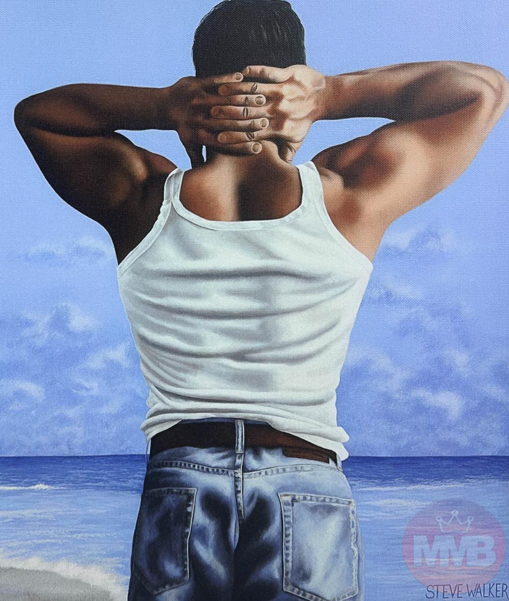 Steve Walker comparable auction result: steve walker 1962 2012 gay erotic figural giclee