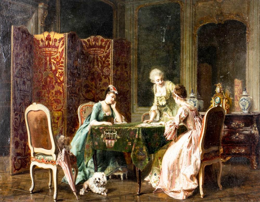 Marie Garay comparable auction result: marie garay france 1861 1953 oil painting
