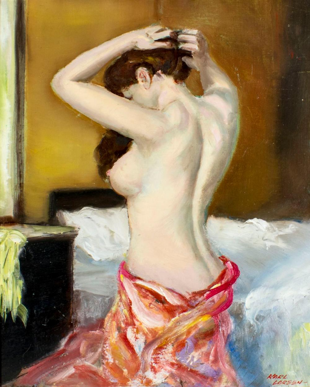 karl larsen denmark 1897 1977 oil painting · Broward Auction Gallery LLC · 2024-04-14 Karl Christian Larsen comparable auction result: karl larsen denmark 1897 1977 oil painting