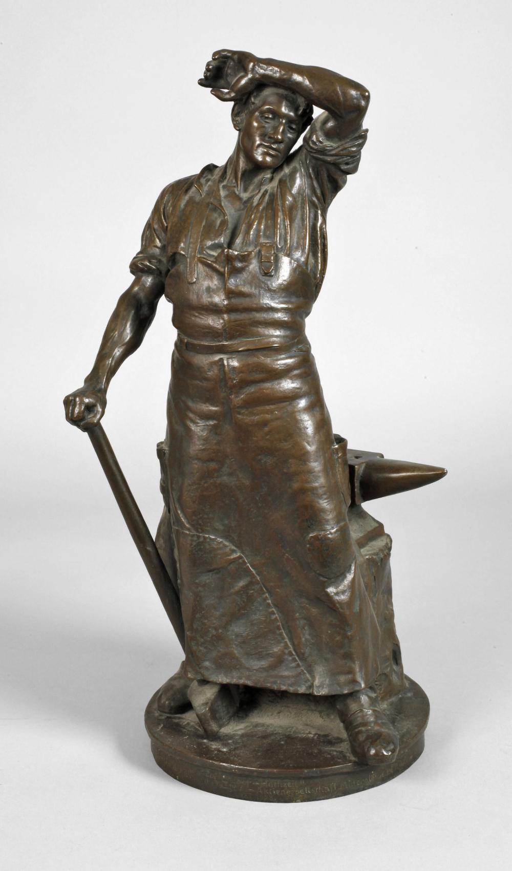 Gerhard Janensch comparable auction result: gerhard janensch schmied