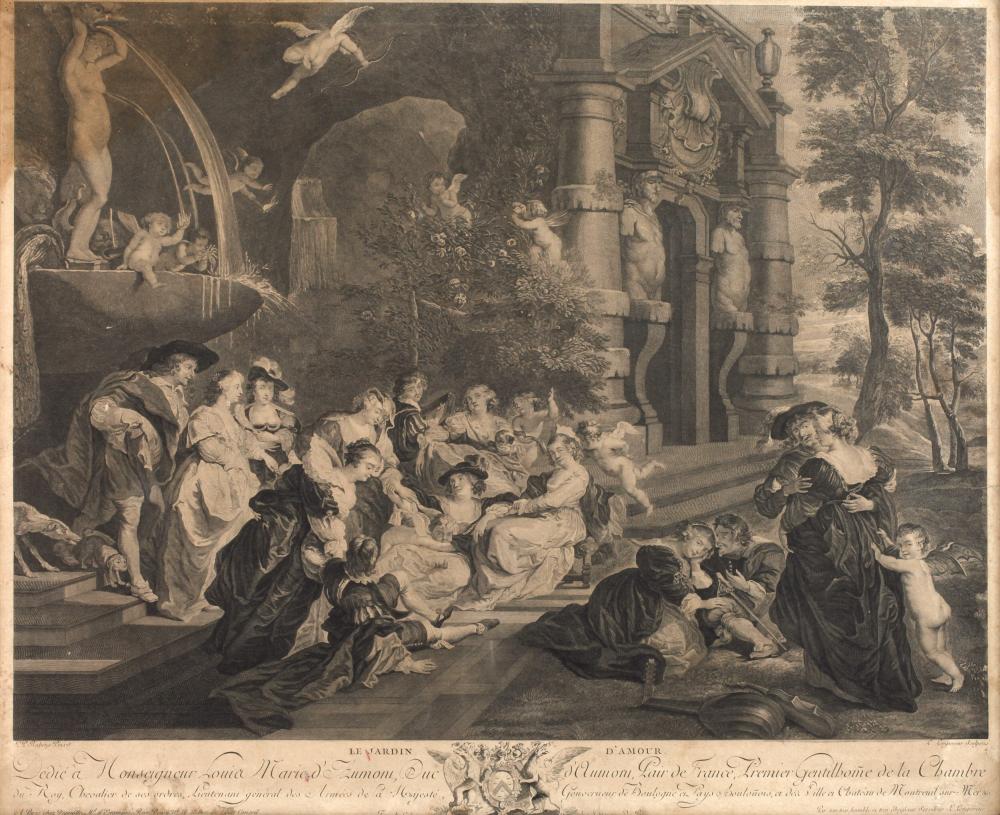 Louis Simon Lempereur comparable auction result: louis simon lempereur der liebestempel