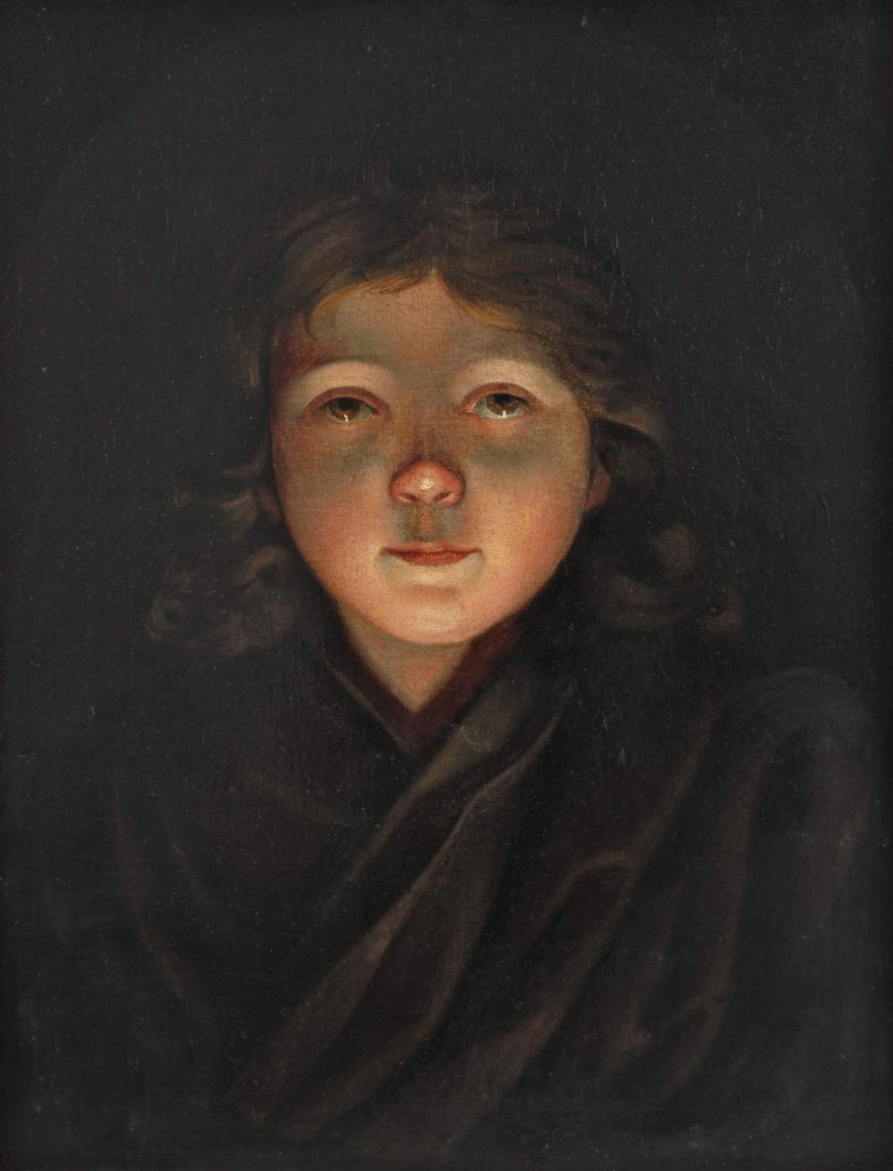 August Riedel comparable auction result: august riedel attr m dchenportrait