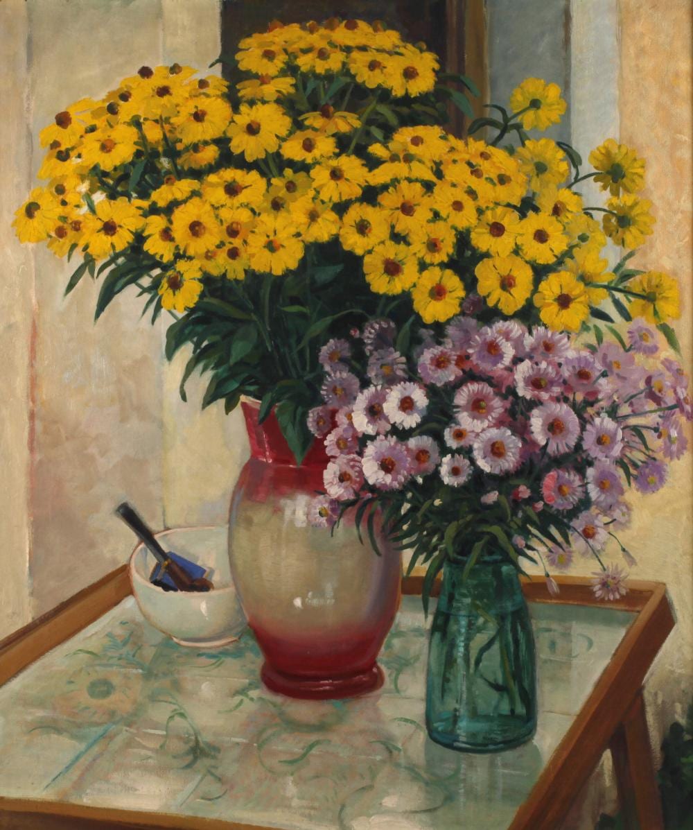 Fritz Gärtner comparable auction result: fritz g rtner herbstblumen