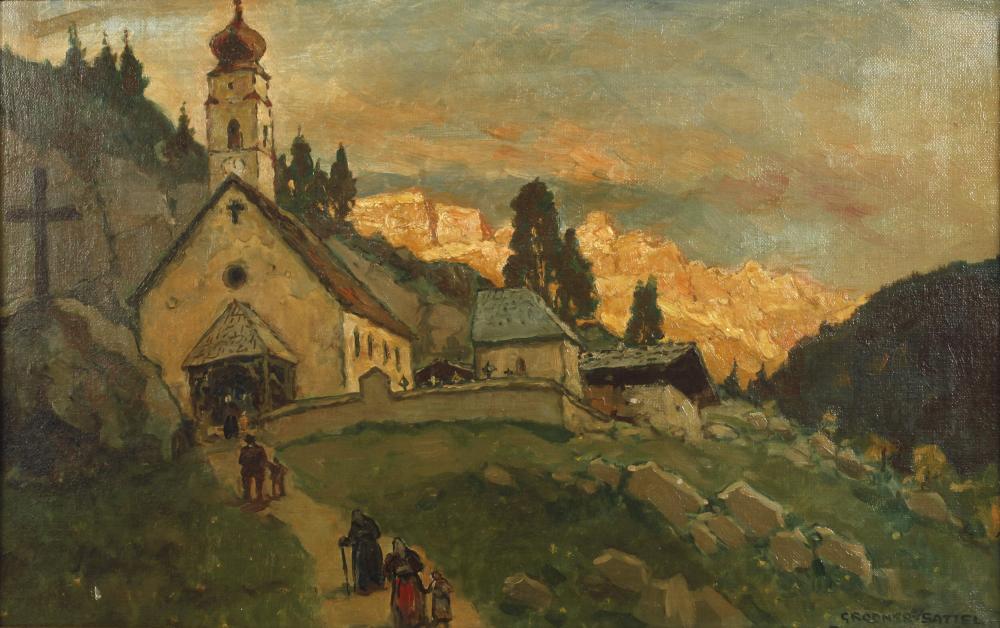 Julius von Kaan-Albest comparable auction result: julius von kaan albest tirol alte h user