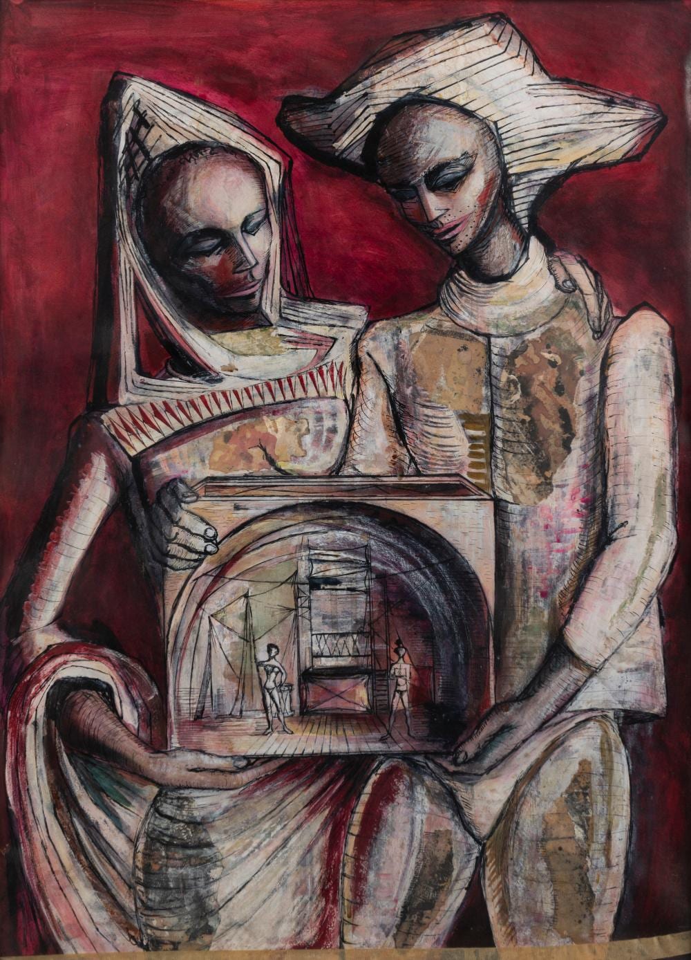 Kenneth Rowell comparable auction result: kenneth rowell 1920 1999 theatrical costume design