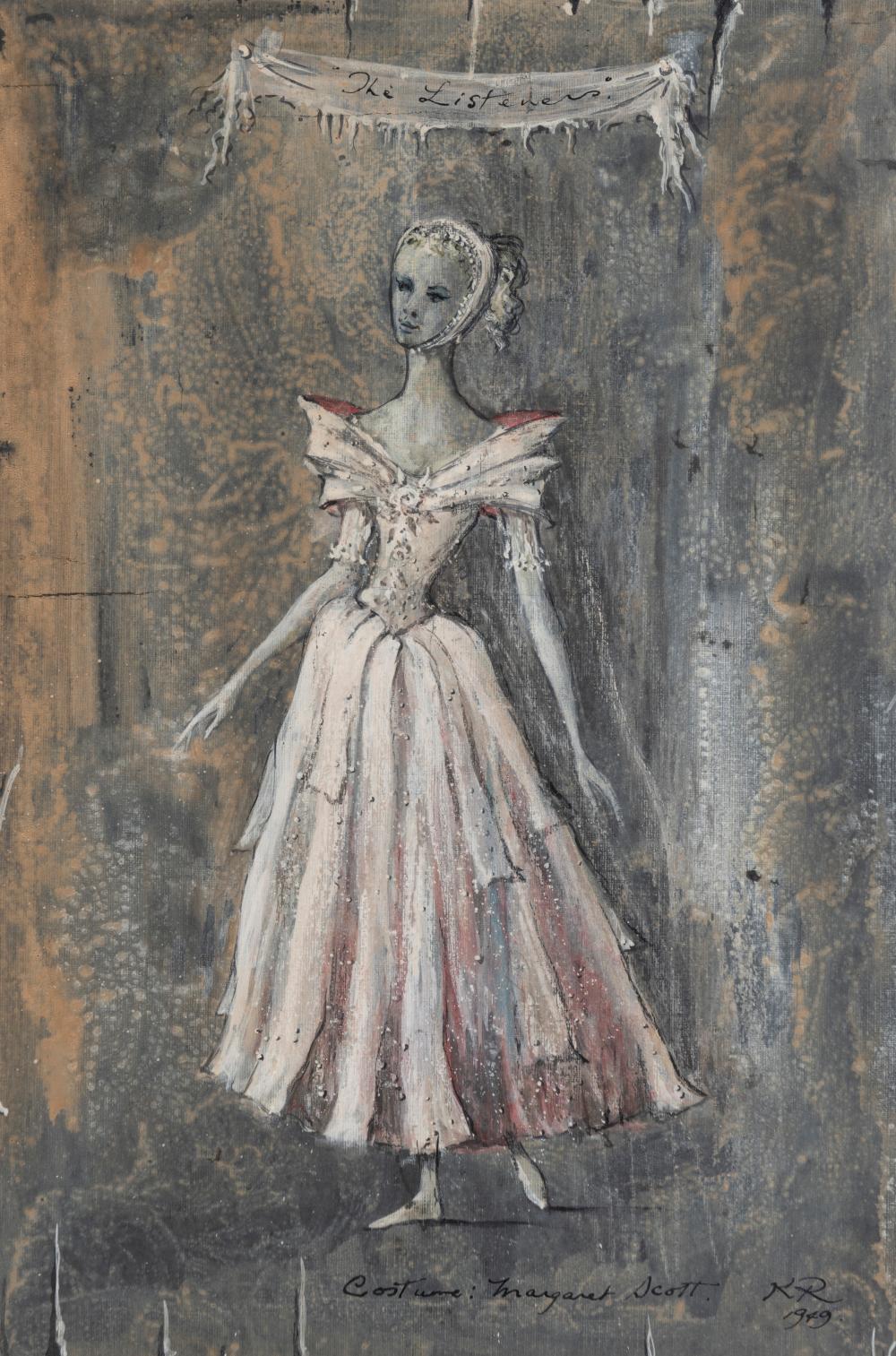 Kenneth Rowell comparable auction result: kenneth rowell 1920 1999 costume margaret scott 1949