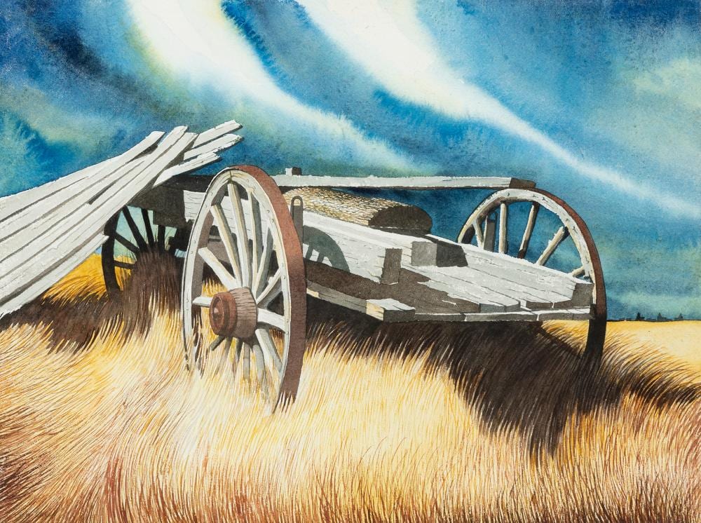 alfred william davey untitled wagon · Saskatchewan Network for Art Collecting · 2024-02-25 Alfred William Davey comparable auction result: alfred william davey untitled wagon