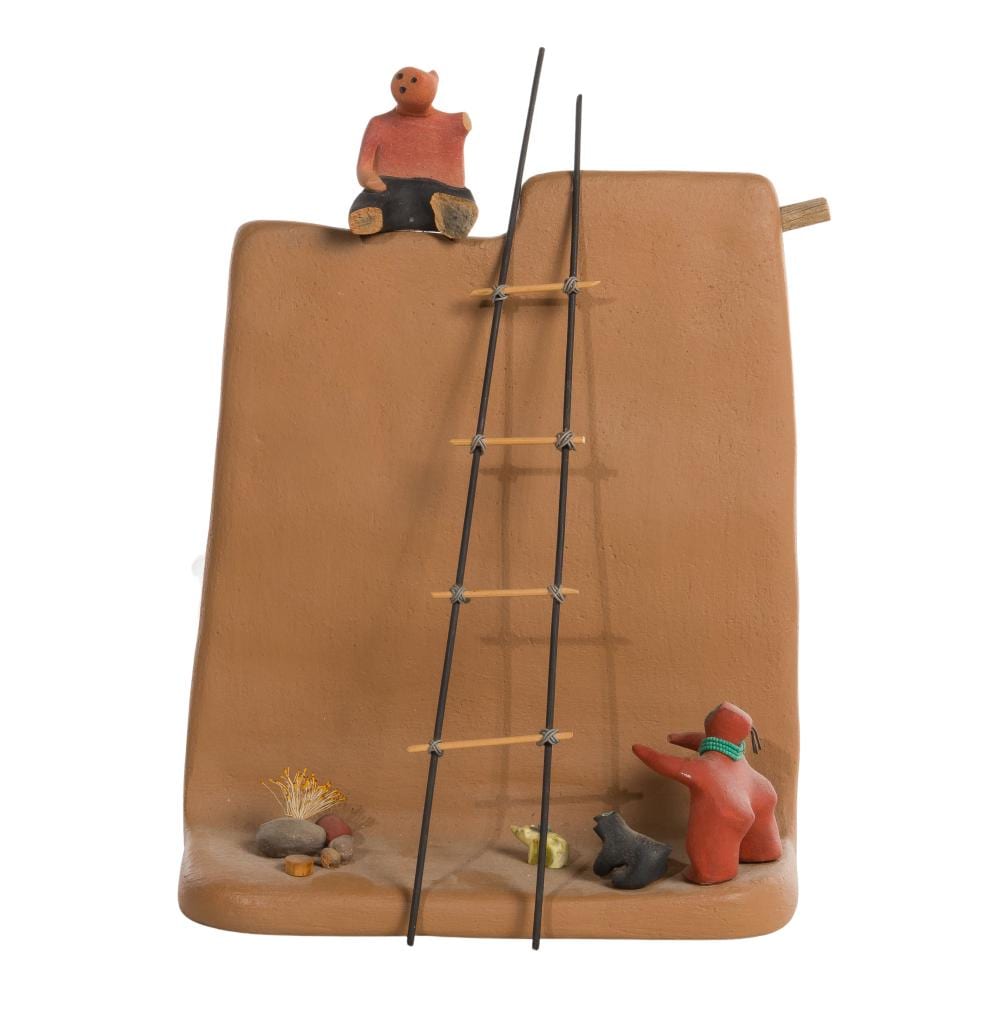 Nora Naranjo Morse comparable auction result: nora naranjo morse american santa clara pueblo b 1953 zak and eliza pottery sculpture