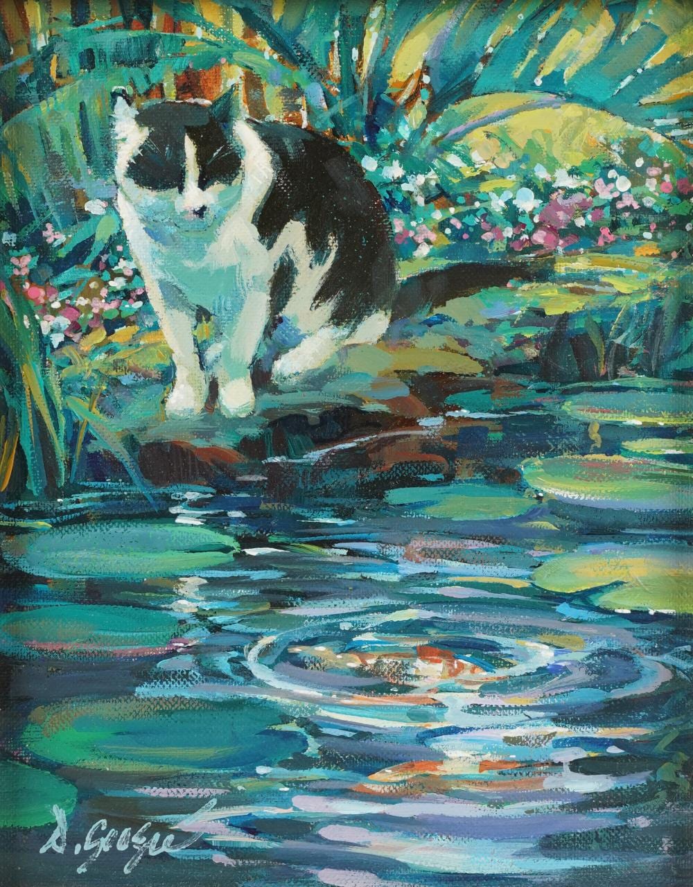Dan Goozee comparable auction result: dan goozee b 1943 if wishes were fishes
