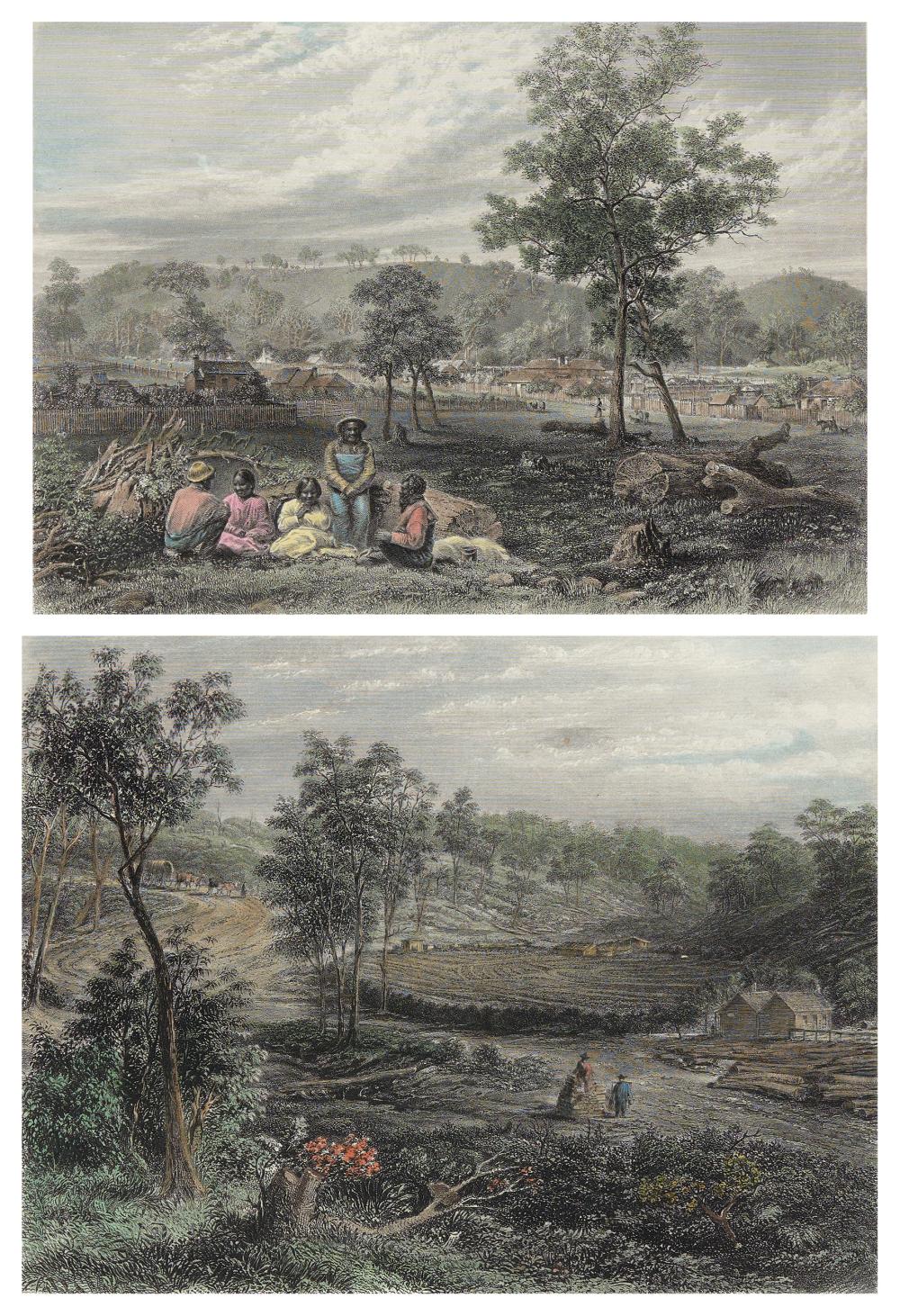 James Charles Armytage comparable auction result: james charles armytage 1802 1897 2 works mount leura camperdown and a chinese garden vic 1874 hand coloured engraving 12 x