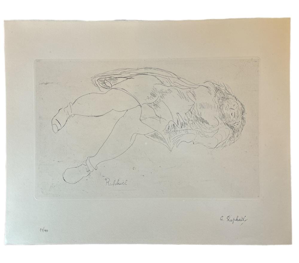 Antonietta Mafai comparable auction result: nudo disteso di donna