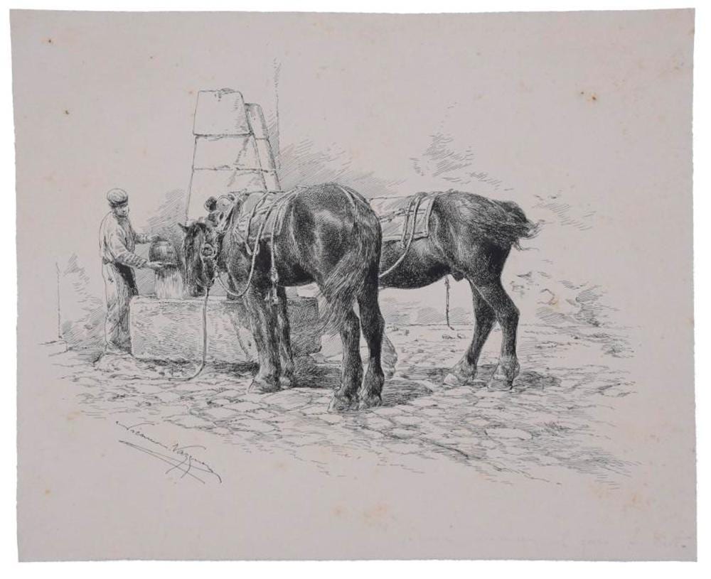 Nicanor Vazquez comparable auction result: nicanor vazquez ubach 1870 1930 tank
